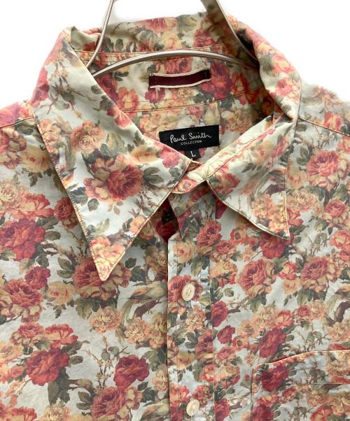 PAUL SMITH（ポールスミス）Paul Smith (ポールスミス) 長袖シャツ スカイブルー×レッド サイズ:Lの古着・服飾アイテム