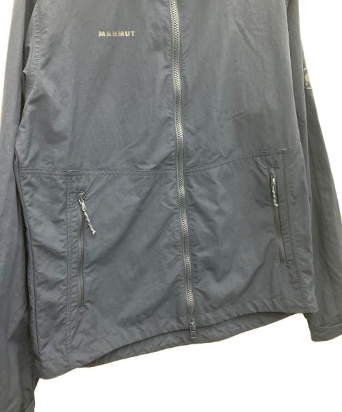 MAMMUT（マムート）MAMMUT (マムート) ハイキング ウィンドブレーカー フーデッド ジャケット ネイビー サイズ:XLの古着・服飾アイテム