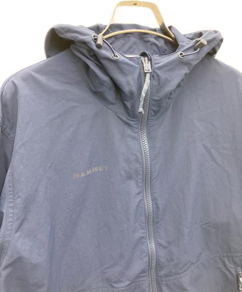 MAMMUT（マムート）MAMMUT (マムート) ハイキング ウィンドブレーカー フーデッド ジャケット ネイビー サイズ:XLの古着・服飾アイテム