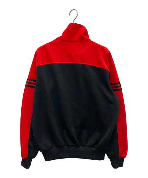 adidas（アディダス）adidas (アディダス) トラックジャケット レッド×ブラック サイズ:SIZE 5の古着・服飾アイテム