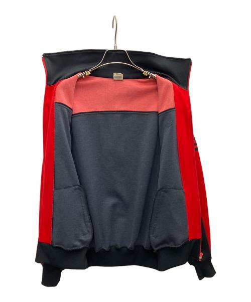 adidas（アディダス）adidas (アディダス) トラックジャケット レッド×ブラック サイズ:SIZE 5の古着・服飾アイテム
