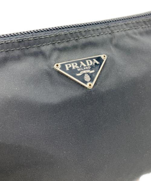 PRADA（プラダ）PRADA (プラダ) ポーチ ブラックの古着・服飾アイテム