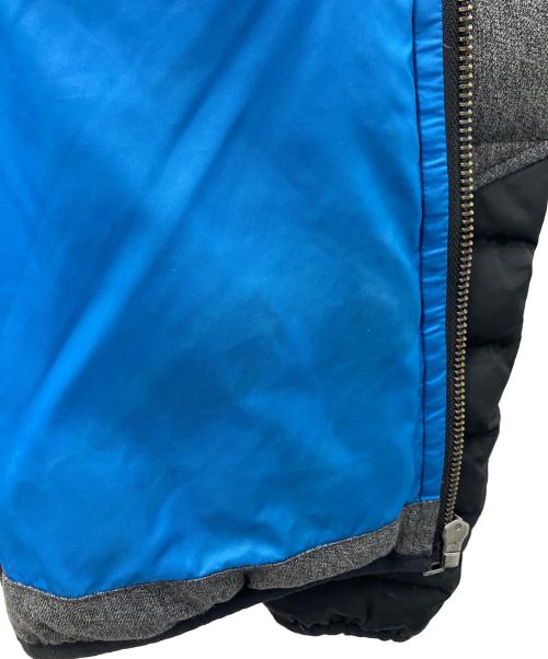 DIESEL（ディーゼル）DIESEL (ディーゼル) ブルゾン グレー×ブラック サイズ:Sの古着・服飾アイテム