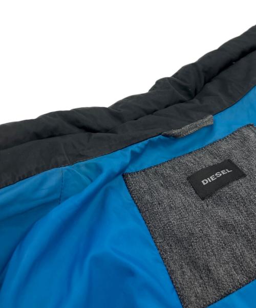 DIESEL（ディーゼル）DIESEL (ディーゼル) ブルゾン グレー×ブラック サイズ:Sの古着・服飾アイテム