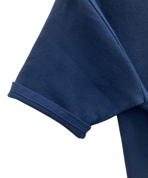 Snow peak（スノーピーク）snow peak (スノーピーク) 半袖ニット ネイビー サイズ:Mの古着・服飾アイテム