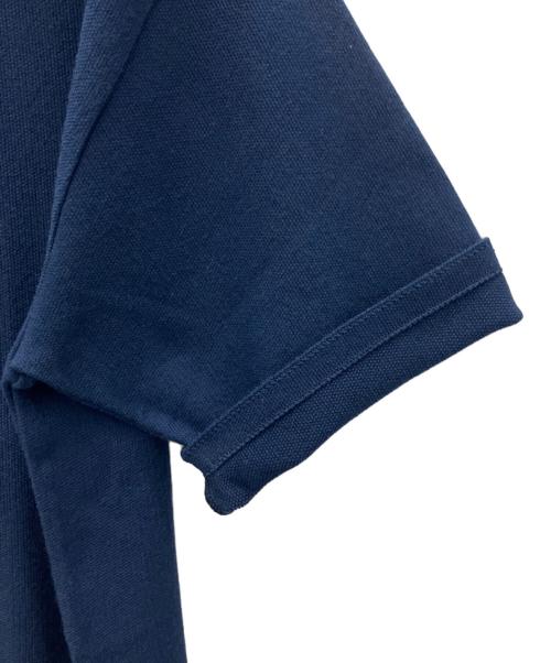 Snow peak（スノーピーク）snow peak (スノーピーク) 半袖ニット ネイビー サイズ:Mの古着・服飾アイテム