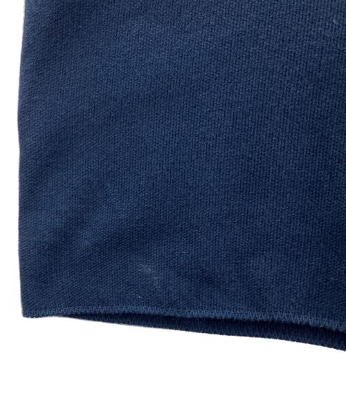 Snow peak（スノーピーク）snow peak (スノーピーク) 半袖ニット ネイビー サイズ:Mの古着・服飾アイテム