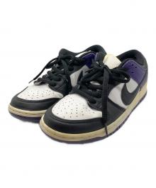 NIKE SB（ナイキエスビー）の古着「Nike SB Dunk Low Pro "Court Purple"」｜ホワイト×パープル
