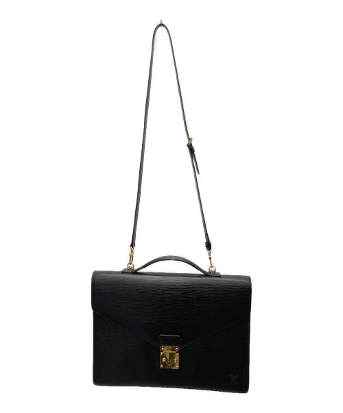 LOUIS VUITTON（ルイ ヴィトン）LOUIS VUITTON (ルイ ヴィトン) セルヴィエット アンバサダー ブラックの古着・服飾アイテム