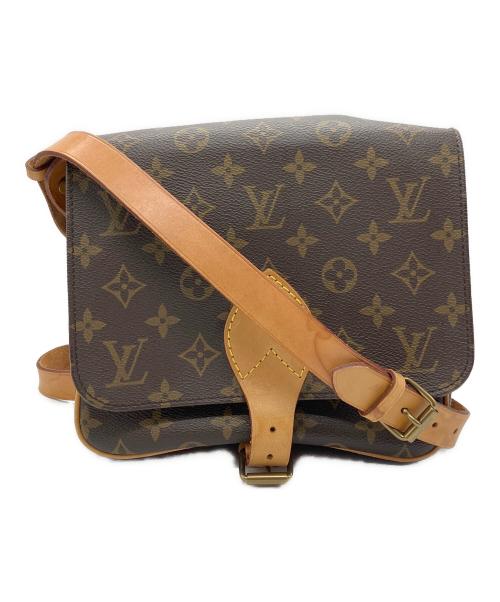 LOUIS VUITTON（ルイ ヴィトン）LOUIS VUITTON (ルイ ヴィトン) モノグラム　カルトシエールMM ブラウンの古着・服飾アイテム