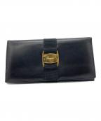 Salvatore Ferragamoサルヴァトーレ フェラガモ）の古着「長財布」｜ブラック