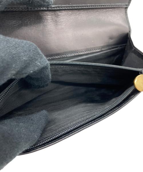 Salvatore Ferragamo（サルヴァトーレ フェラガモ）Salvatore Ferragamo (サルヴァトーレ フェラガモ) 長財布 ブラックの古着・服飾アイテム