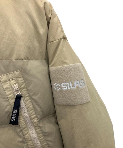 SILAS（サイラス）SILAS (サイラス) ダウンジャケット ベージュ サイズ:Ｌの古着・服飾アイテム