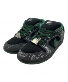 NIKE（ナイキ）の古着「There Skateboards × Nike SB Dunk Low Pro "Anthracite and Gorge Green"」｜グリーン×ブラック