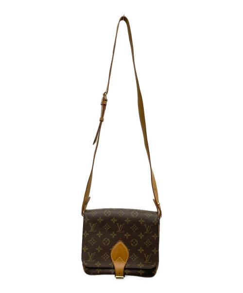 LOUIS VUITTON（ルイ ヴィトン）LOUIS VUITTON (ルイ ヴィトン) カルトシエールMM モノグラム ショルダーバッグ  ブラウンの古着・服飾アイテム
