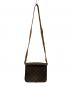 LOUIS VUITTON (ルイ ヴィトン) カルトシエールMM モノグラム ショルダーバッグ  ブラウン：40000円