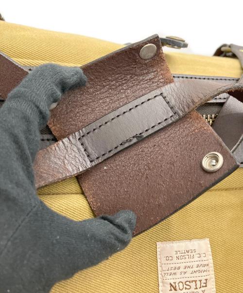 FILSON（フィルソン）FILSON (フィルソン) ボストンバッグ ベージュの古着・服飾アイテム