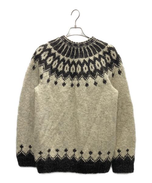 STOBI（ストビ）STOBI (ストビ) ニットジャケット ベージュ サイズ:-の古着・服飾アイテム