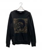 DIESELディーゼル）の古着「スウェット」｜ブラック