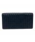 BOTTEGA VENETA (ボッテガベネタ) 長財布 ネイビー：33000円