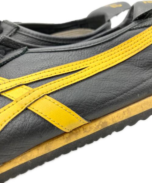 Onitsuka Tiger（オニツカタイガー）Onitsuka Tiger (オニツカタイガー) スニーカー ブラック×イエロー サイズ:28.5の古着・服飾アイテム
