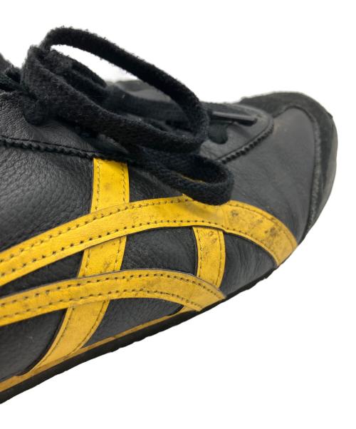 Onitsuka Tiger（オニツカタイガー）Onitsuka Tiger (オニツカタイガー) スニーカー ブラック×イエロー サイズ:28.5の古着・服飾アイテム