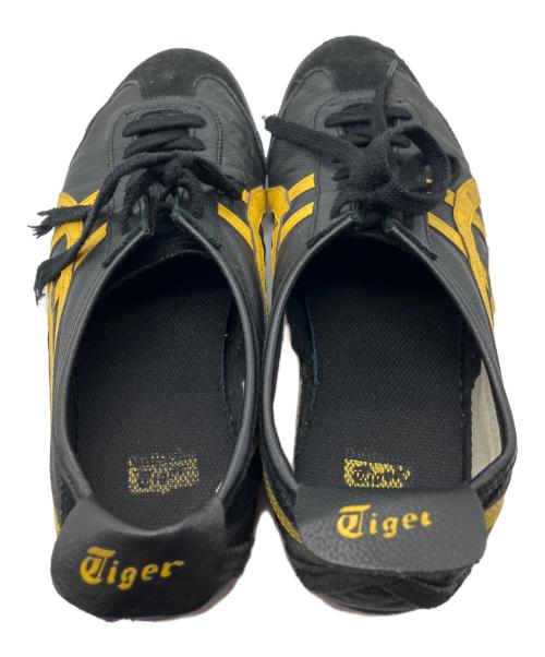 Onitsuka Tiger（オニツカタイガー）Onitsuka Tiger (オニツカタイガー) スニーカー ブラック×イエロー サイズ:28.5の古着・服飾アイテム