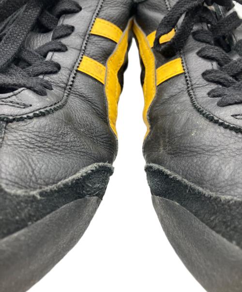 Onitsuka Tiger（オニツカタイガー）Onitsuka Tiger (オニツカタイガー) スニーカー ブラック×イエロー サイズ:28.5の古着・服飾アイテム