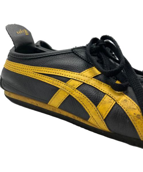 Onitsuka Tiger（オニツカタイガー）Onitsuka Tiger (オニツカタイガー) スニーカー ブラック×イエロー サイズ:28.5の古着・服飾アイテム