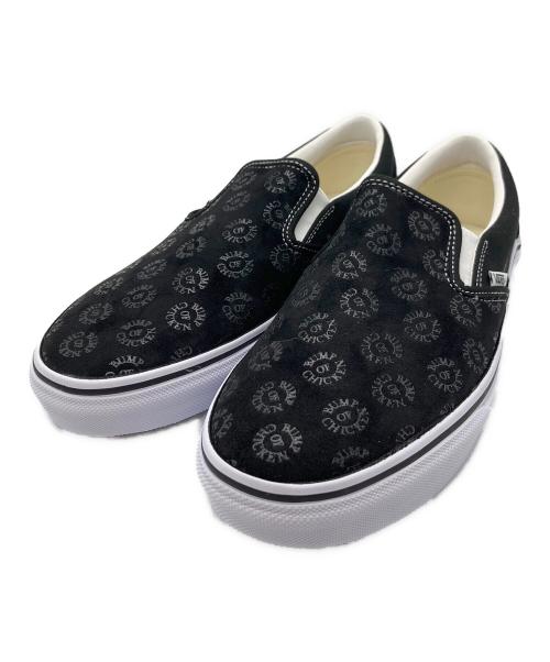 VANS（バンズ）VANS (バンズ) スリッポン ブラック×ホワイト サイズ:26.5の古着・服飾アイテム