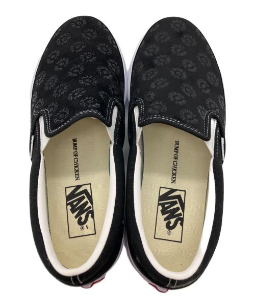 VANS（バンズ）VANS (バンズ) スリッポン ブラック×ホワイト サイズ:26.5の古着・服飾アイテム