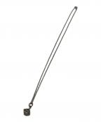 --）の古着「ダイスモチーフネックレス」｜シルバー