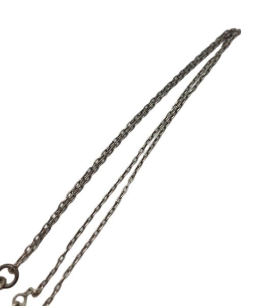 -（-）- (-) ダイスモチーフネックレス シルバーの古着・服飾アイテム