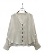 Nobleノーブル）の古着「長袖ブラウス」｜ホワイト