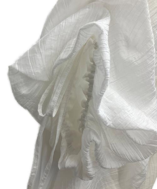 Mystrada（マイストラーダ）Mystrada (マイストラーダ) 半袖ブラウス ホワイト サイズ:SIZE36の古着・服飾アイテム