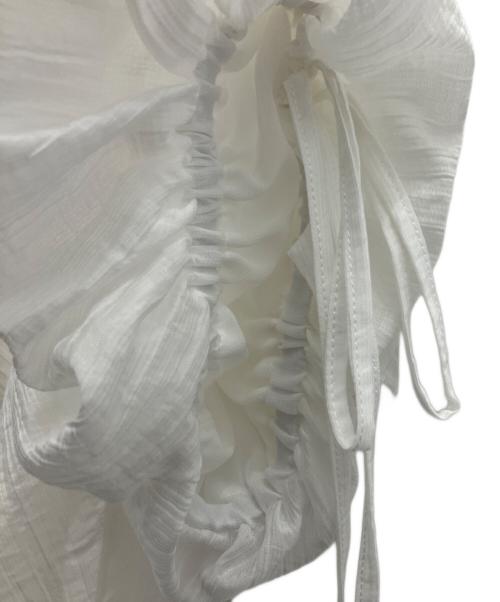Mystrada（マイストラーダ）Mystrada (マイストラーダ) 半袖ブラウス ホワイト サイズ:SIZE36の古着・服飾アイテム