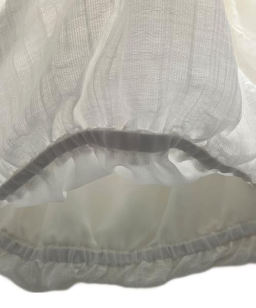 Mystrada（マイストラーダ）Mystrada (マイストラーダ) 半袖ブラウス ホワイト サイズ:SIZE36の古着・服飾アイテム