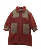 HAREハレ）の古着「ボアコート」｜ボルドー