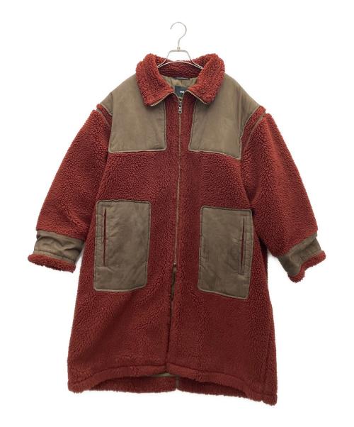 HARE（ハレ）HARE (ハレ) ボアコート ボルドー サイズ:SMALLの古着・服飾アイテム