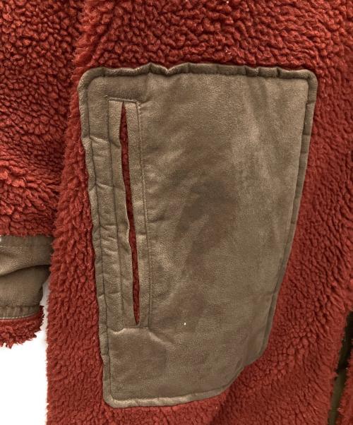 HARE（ハレ）HARE (ハレ) ボアコート ボルドー サイズ:SMALLの古着・服飾アイテム