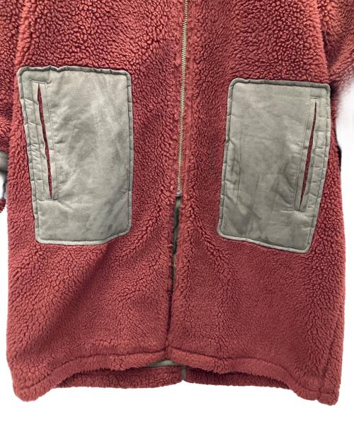 HARE（ハレ）HARE (ハレ) ボアコート ボルドー サイズ:SMALLの古着・服飾アイテム