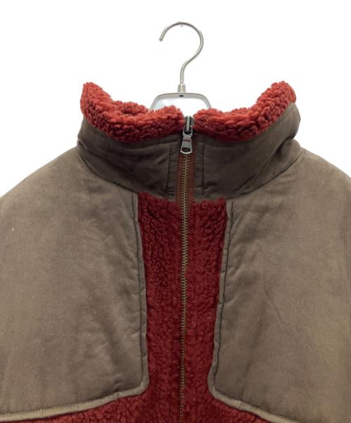 HARE（ハレ）HARE (ハレ) ボアコート ボルドー サイズ:SMALLの古着・服飾アイテム