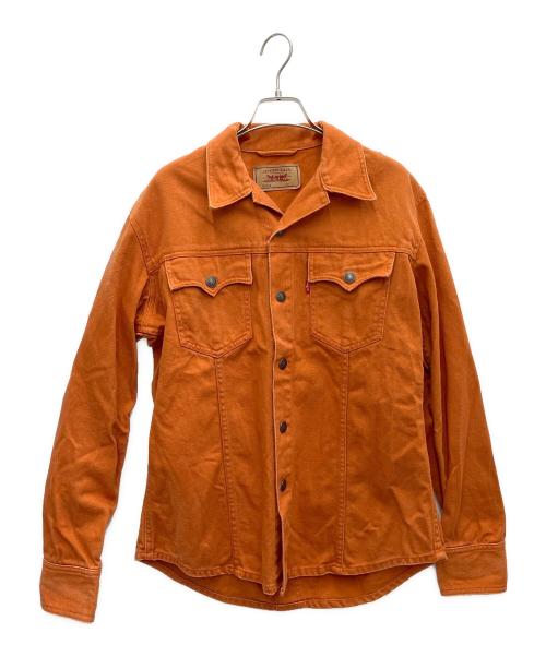 LEVI'S（リーバイス）LEVI'S (リーバイス) デニムジャケット オレンジ サイズ:Lの古着・服飾アイテム