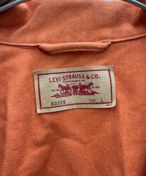 LEVI'S（リーバイス）LEVI'S (リーバイス) デニムジャケット オレンジ サイズ:Lの古着・服飾アイテム