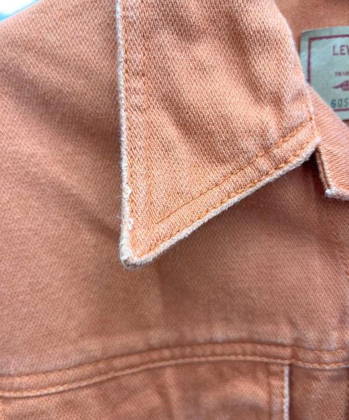 LEVI'S（リーバイス）LEVI'S (リーバイス) デニムジャケット オレンジ サイズ:Lの古着・服飾アイテム