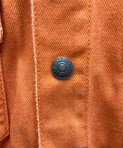 LEVI'S（リーバイス）LEVI'S (リーバイス) デニムジャケット オレンジ サイズ:Lの古着・服飾アイテム