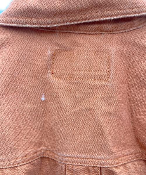 LEVI'S（リーバイス）LEVI'S (リーバイス) デニムジャケット オレンジ サイズ:Lの古着・服飾アイテム
