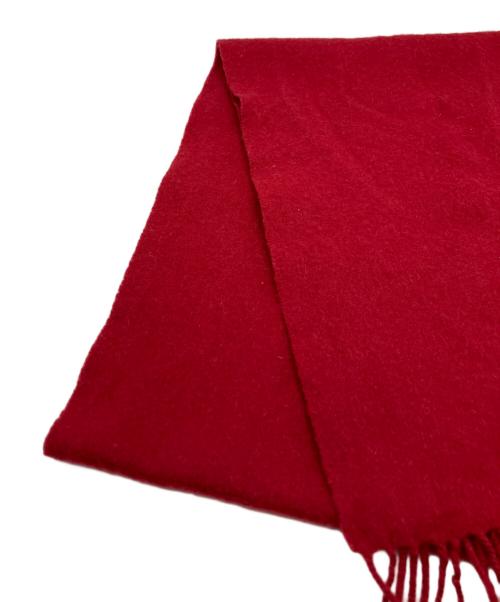 Yves Saint Laurent（イヴサンローラン）Yves Saint Laurent (イヴサンローラン) マフラー レッドの古着・服飾アイテム