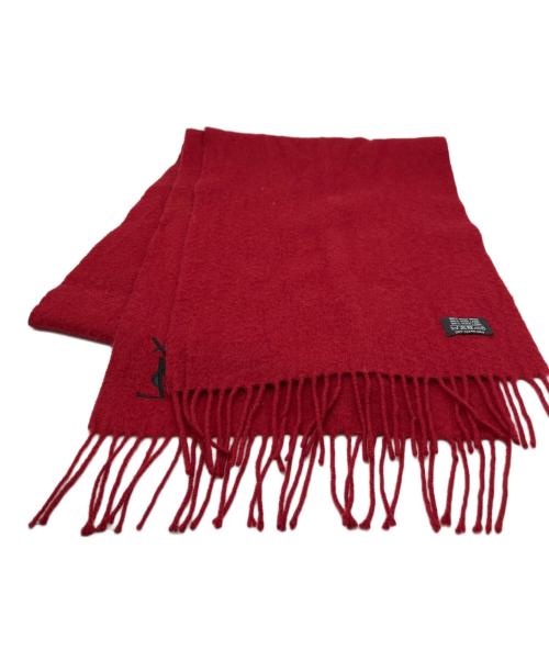 Yves Saint Laurent（イヴサンローラン）Yves Saint Laurent (イヴサンローラン) マフラー レッドの古着・服飾アイテム