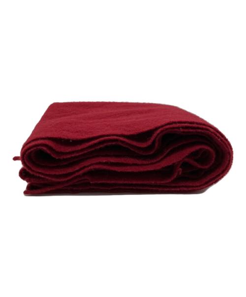 Yves Saint Laurent（イヴサンローラン）Yves Saint Laurent (イヴサンローラン) マフラー レッドの古着・服飾アイテム